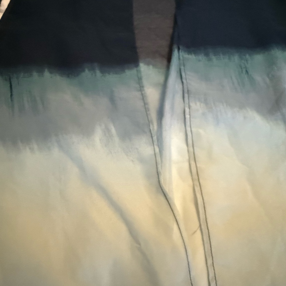 Blue Ombré Sheer Robe - Picture 5 of 7